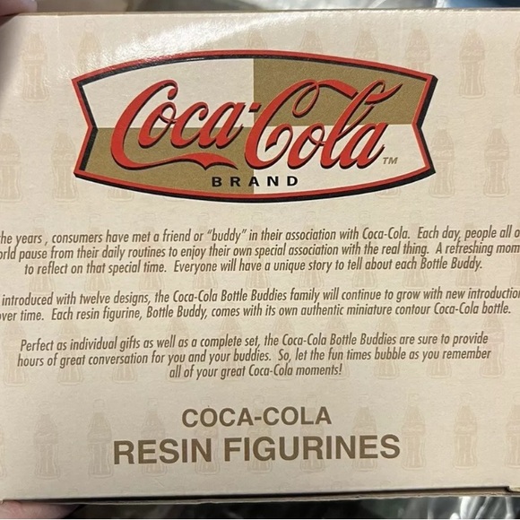 COCA-COLA  Bunny 🐰 "Bottle Buddies" FIGURINE! 2000 Issue! Brand New In Box!VTG - Picture 5 of 16